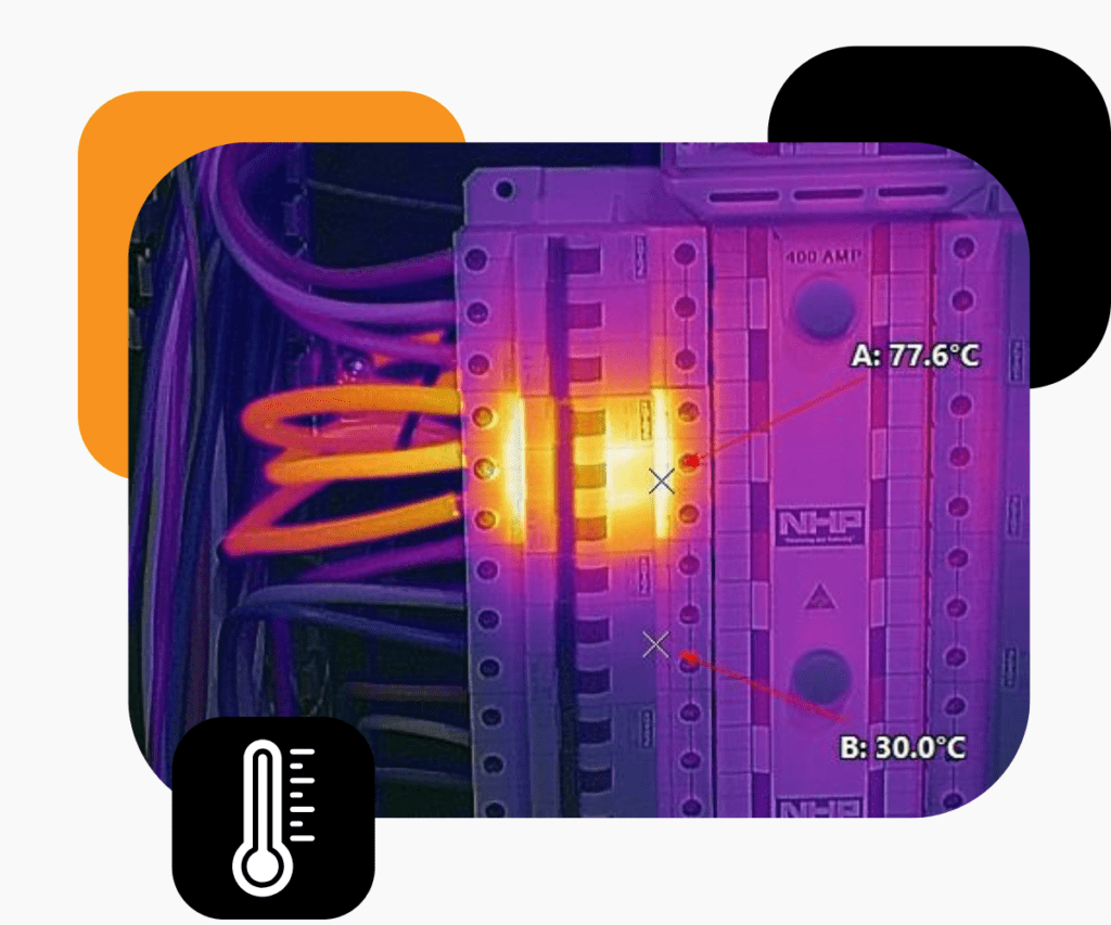 Hőkamerás Villamos Szekrény Vizsgálat